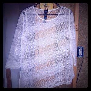 Chico's See thru cover-up
